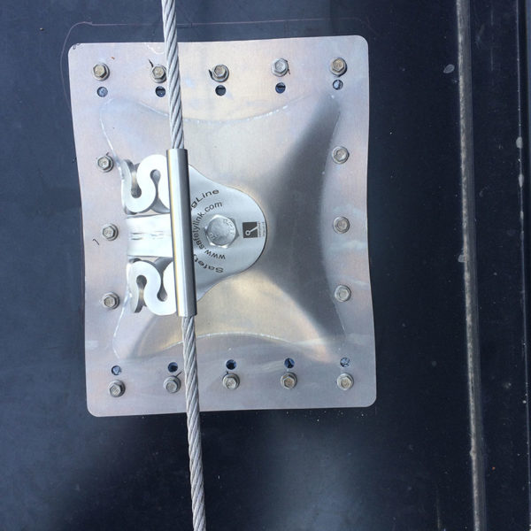 Horizontal Lifeline Frogline - Intermediate Surface Mounted
