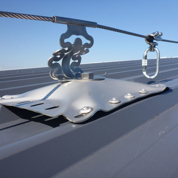Horizontal Lifeline Frogline - Intermediate Surface Mounted